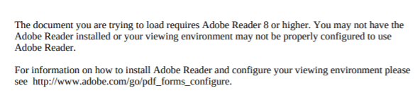 android this form requires adobe acrobat reader dc for mac or windows